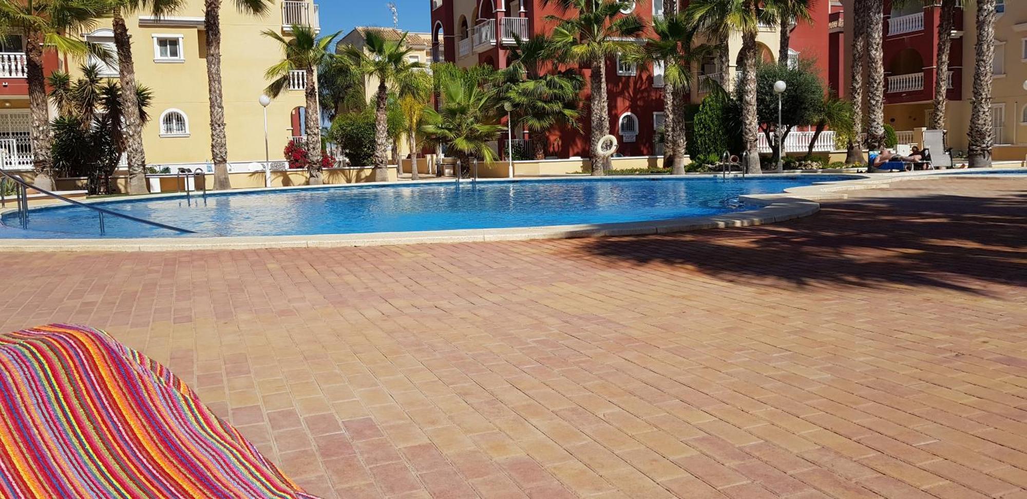 Spacious 3 Bedroom 2 Bathroom Apartment - Puerto Marina Complex Los Alcázares Eksteriør bilde